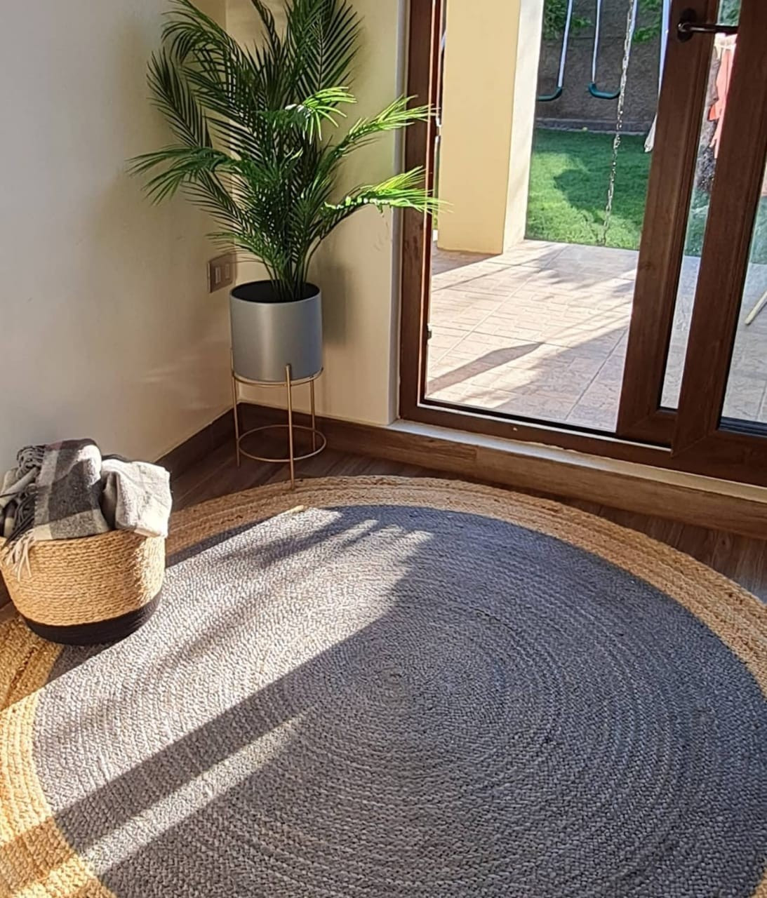 maracuyalfombras  alfombra de yute redonda